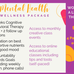 Wellness Package with a Licensed Therapist